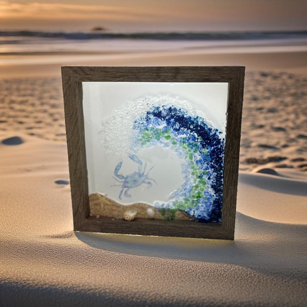 Ocean Serenity Glass Art Kit