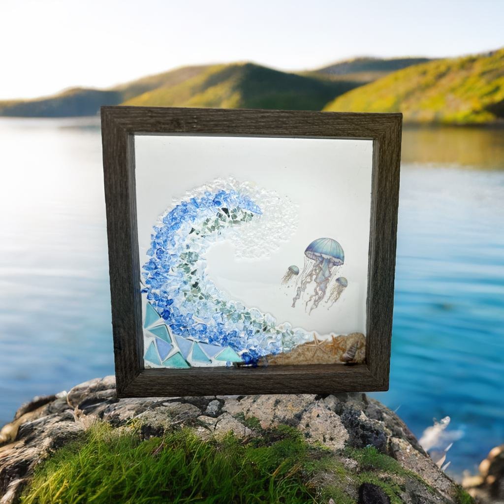Ocean Serenity Glass Art Kit