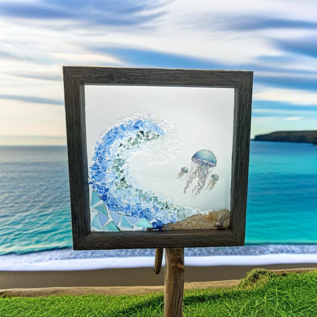 Ocean Serenity Glass Art Kit