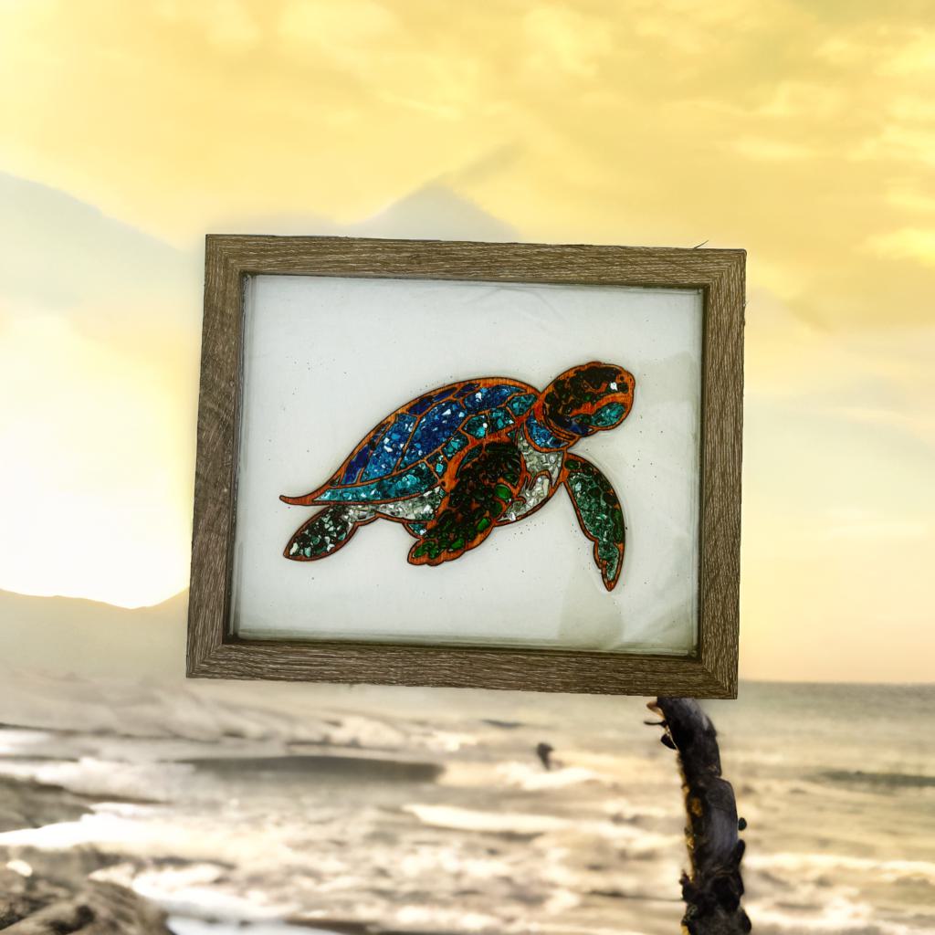 π Sunlit Sea Turtle