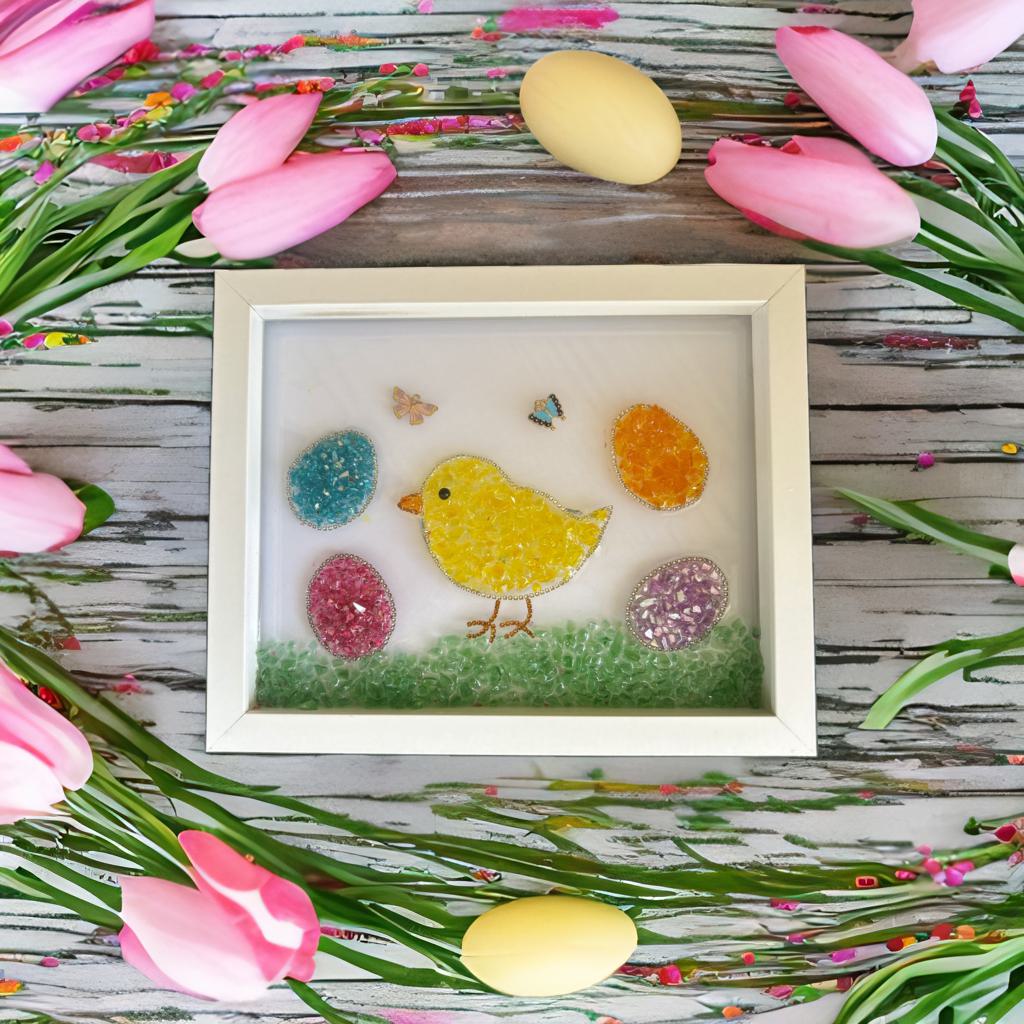 Spring Is In the Air Crushed Glass Workshop Thursday April 3rd