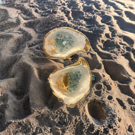 Beach Oyster Shell Trinket Dish Craft Kit