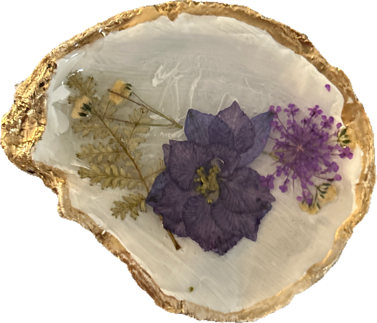 Flower Oyster Shell Trinket Tray Craft Kit