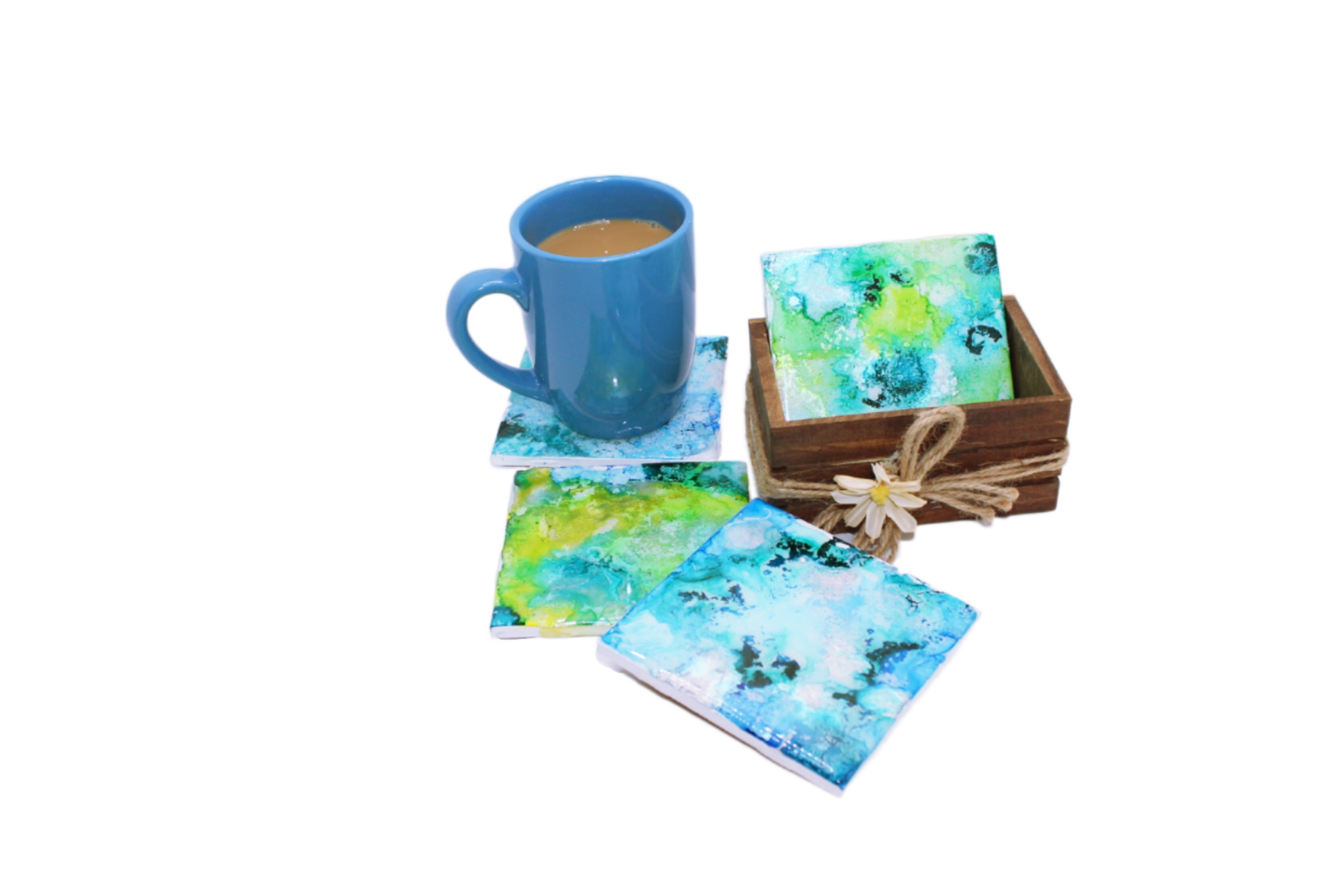 Coaster & Mini Crate Holder Craft Kit