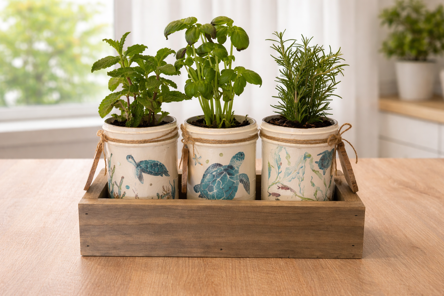 Herb Garden Workshop Coconut Barrel 3/26