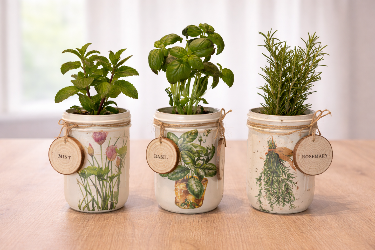 Herb Garden Workshop Coconut Barrel 3/26