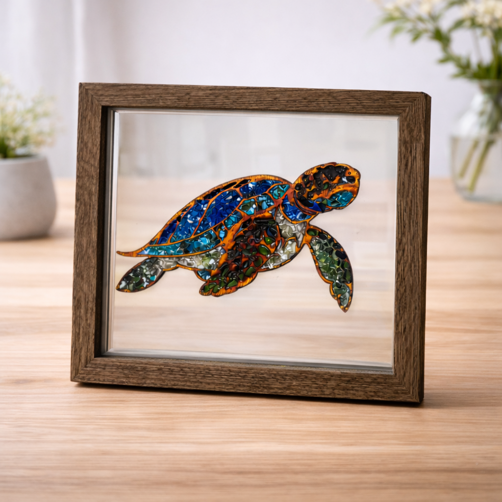 🌞 Sunlit Sea Turtle – Seaside Locale