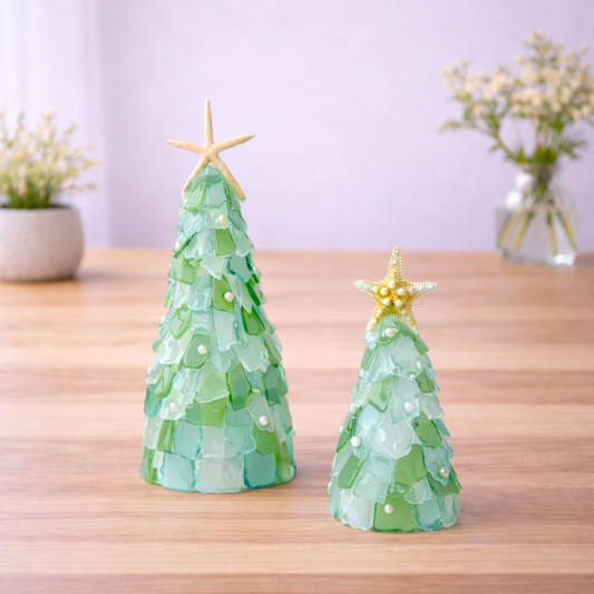 Sea Glass Table Top Tree Craft Kit