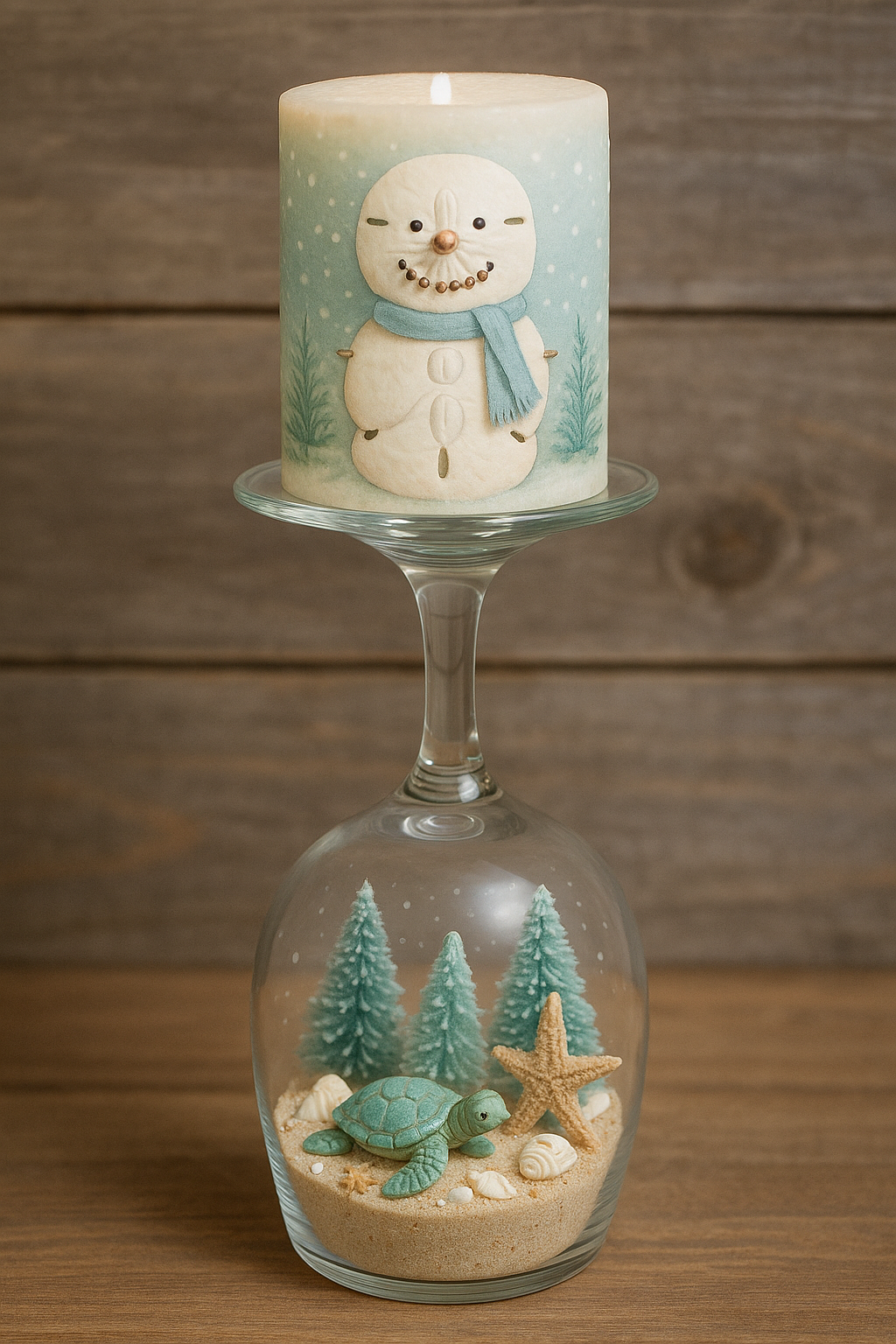 Wine Glass Candle Holder & Decoupage Pillar Candle Workshop Sunday Nov 2nd 12-2 pm St Augustine