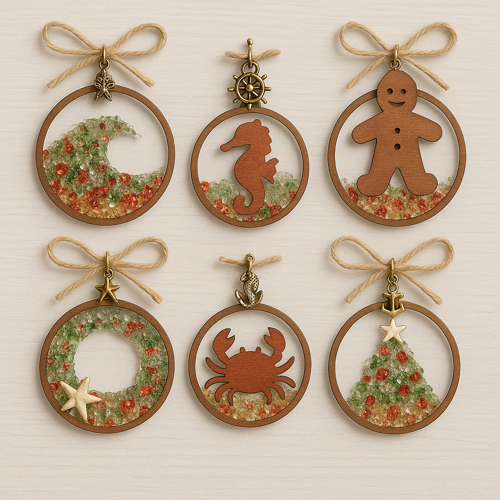 Nautical Christmas Ornament Workshop Saturday, December 6th  10:30 AM – 12:30 PM St Augustine