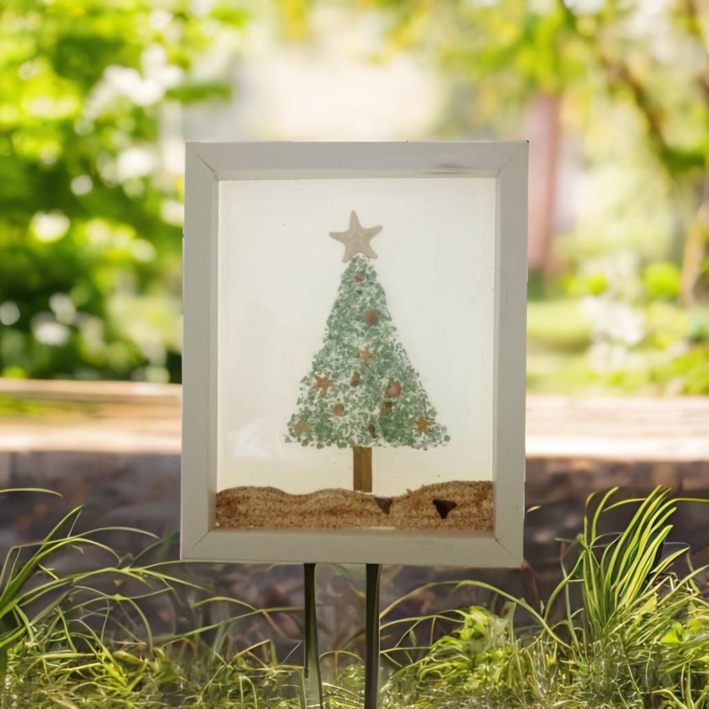 Coastal Christmas Glass Art Kit