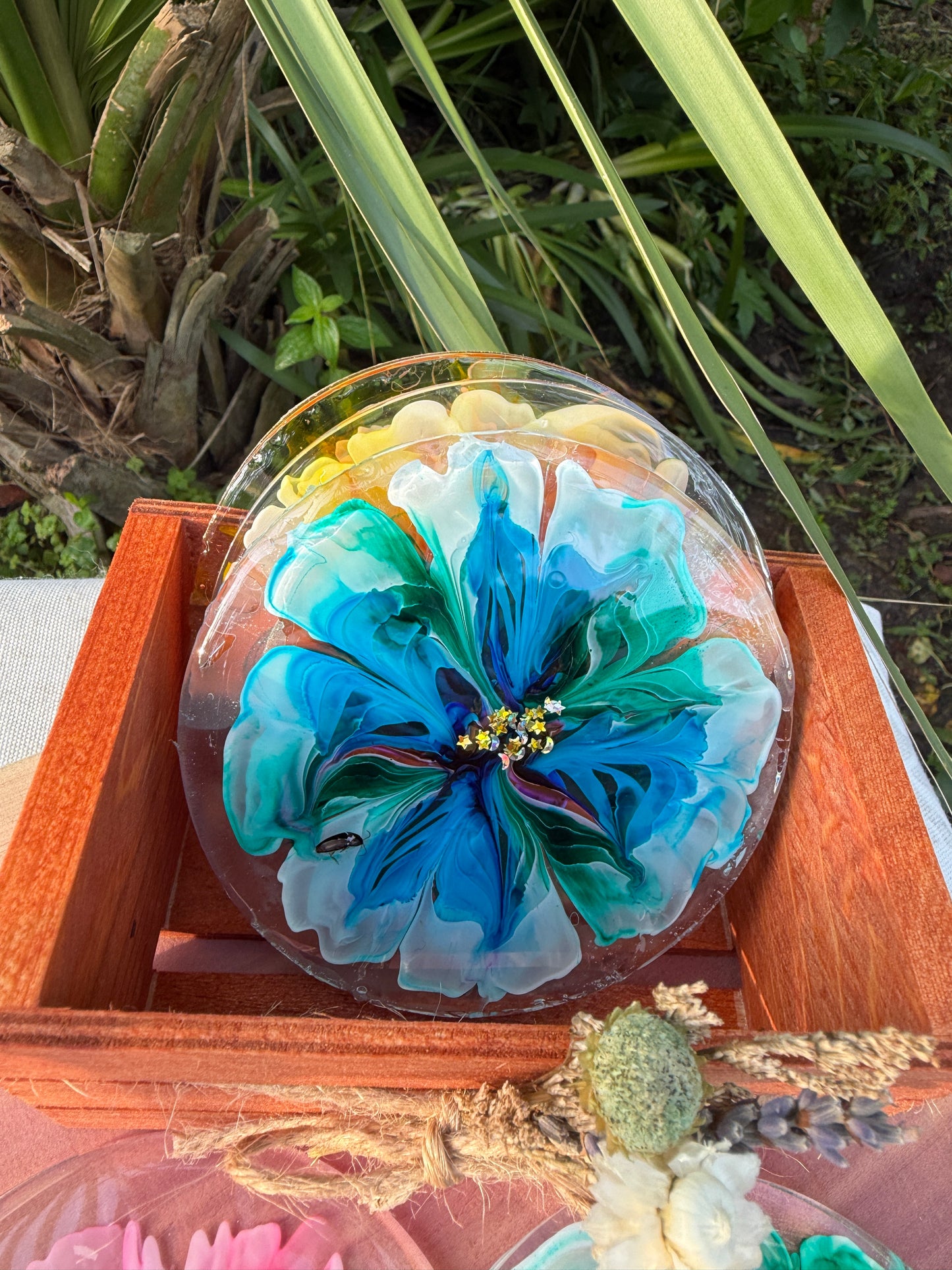 Blooming Flowers Coaster Workshop Coconut Barrel 7/30