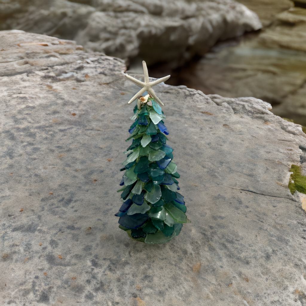 Sea Glass Tabletop Tree Workshop Thursday Oct 16th 3:30 - 5:30 pm St Augustine