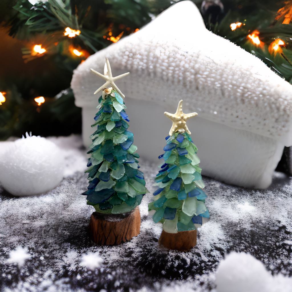 Sea Glass Tabletop Tree Workshop Thursday Oct 16th 3:30 - 5:30 pm St Augustine