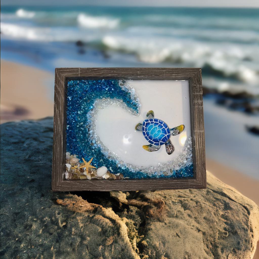 Crushed Glass Wave Workshop July 24th 3:30-5:30 pm St Augustine