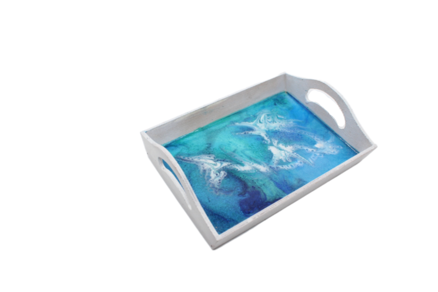 Sea Glass Jar & Ocean Epoxy Tray Craft Kit