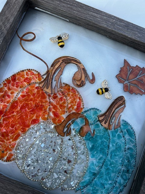 September 19 - Fall Fest Crushed Glass Pumpkin Workshop