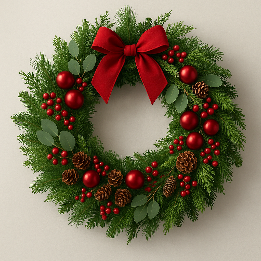 🎄 Fresh Holiday Wreath Workshop & 🏠🍪 Gingerbread Houses & Cookies / Thursday Dec 11th 7-9 pm Nocatee